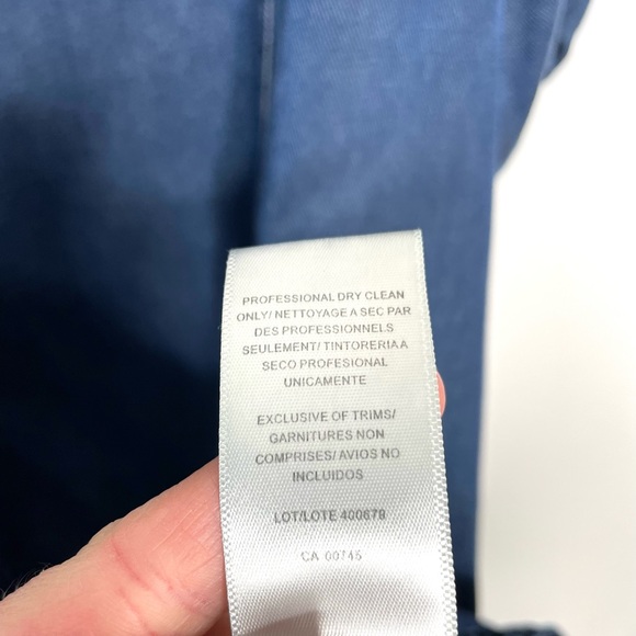 Amur | Emery Denim Ruffled Puff Sleeve Dress 6 - Picture 4 of 8